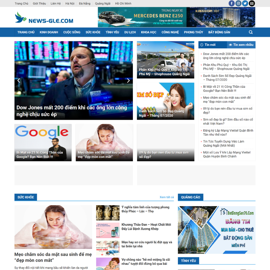 Theme WordPress Tin Tức 015