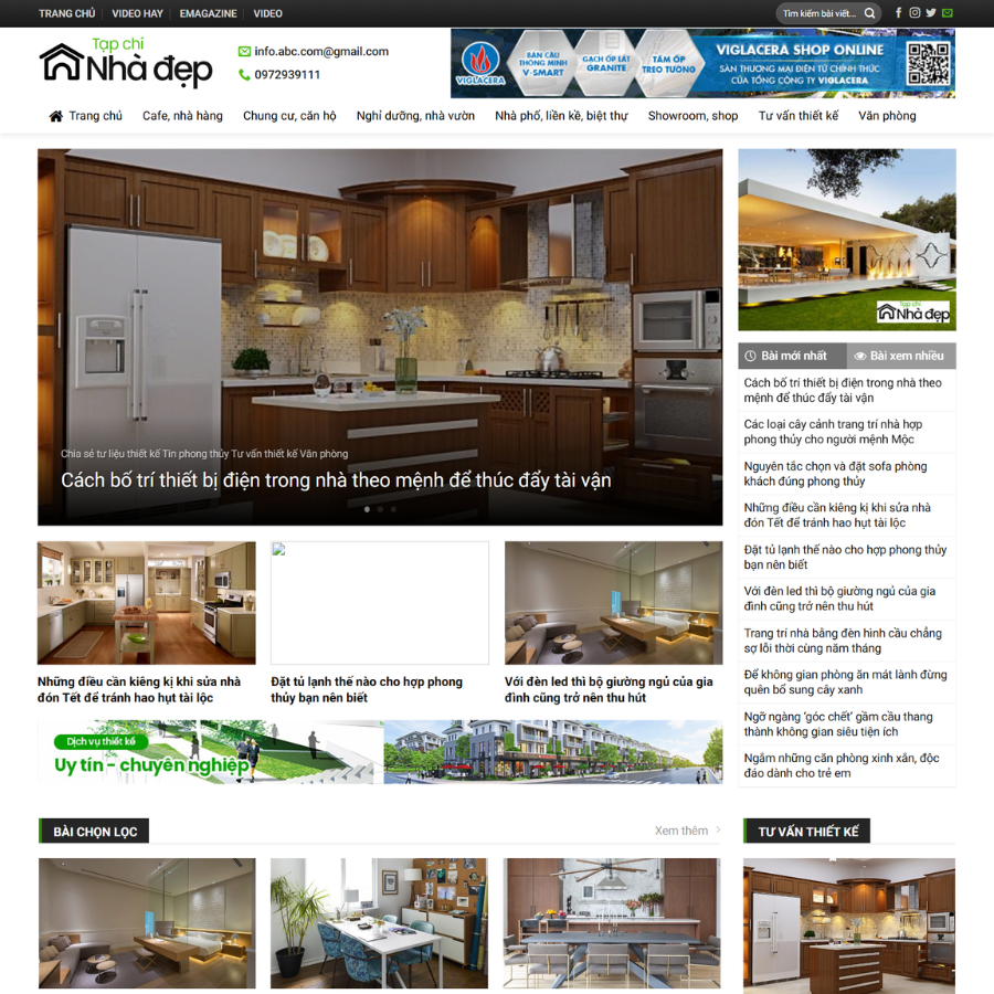 Theme WordPress Tin Tức 010