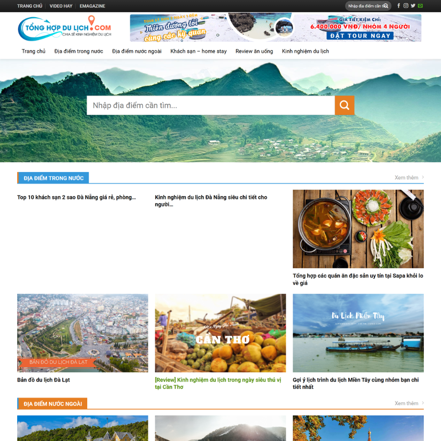 Theme WordPress Tin Tức 011