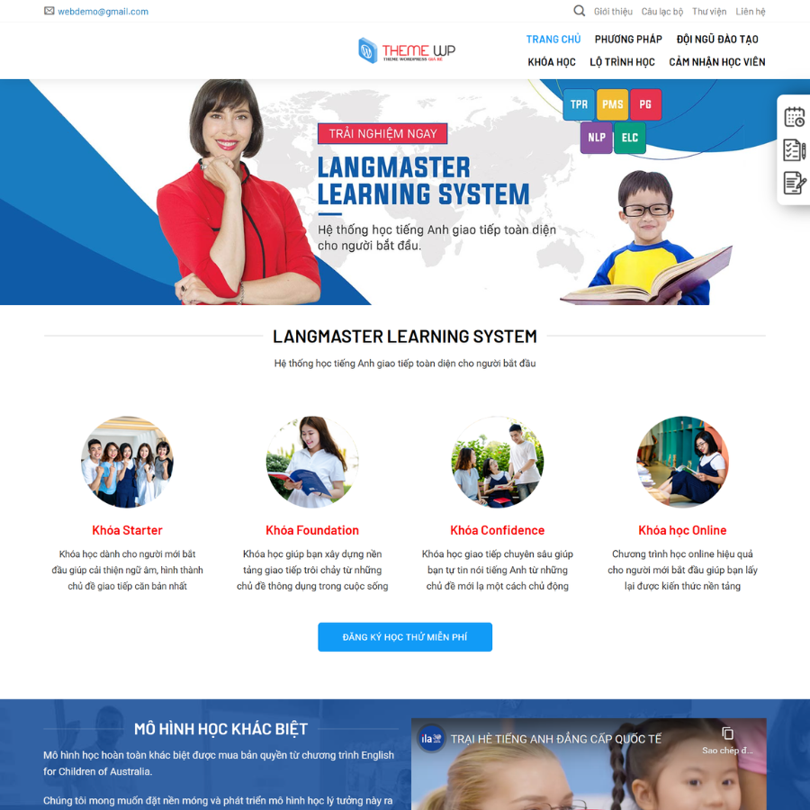 Themes wordpress giáo dục 05