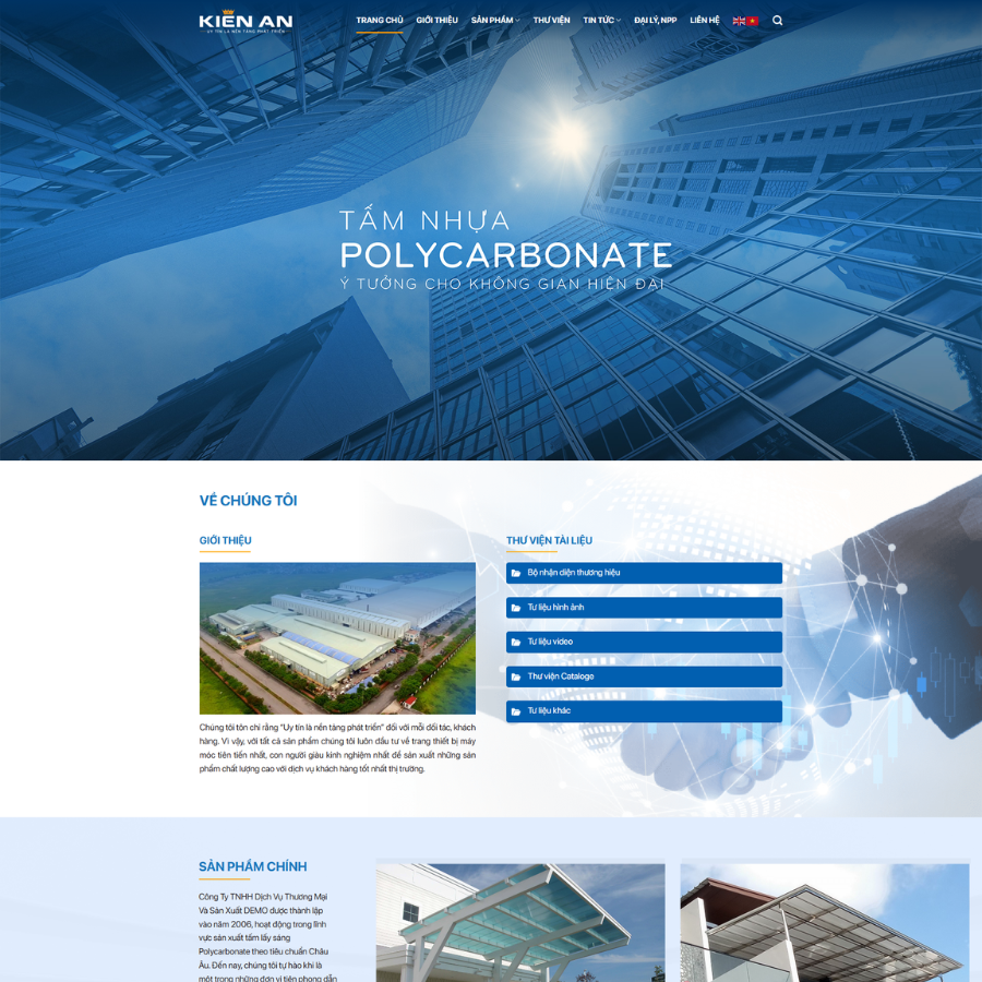 Theme Wordpress Tấm Nhựa