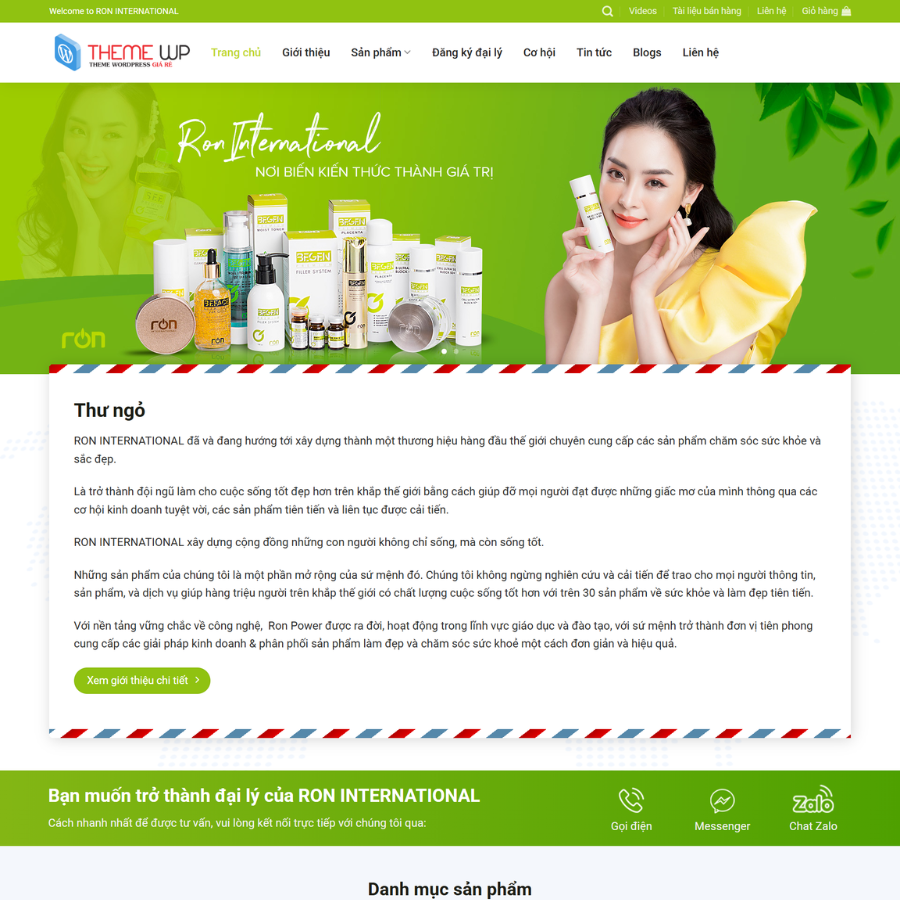 Themes wordpress dược phẩm 05