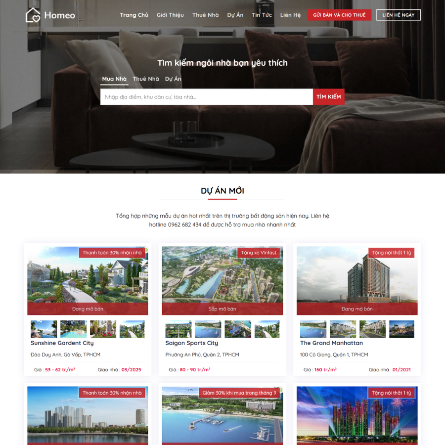 Theme wordpress bất động sản 30