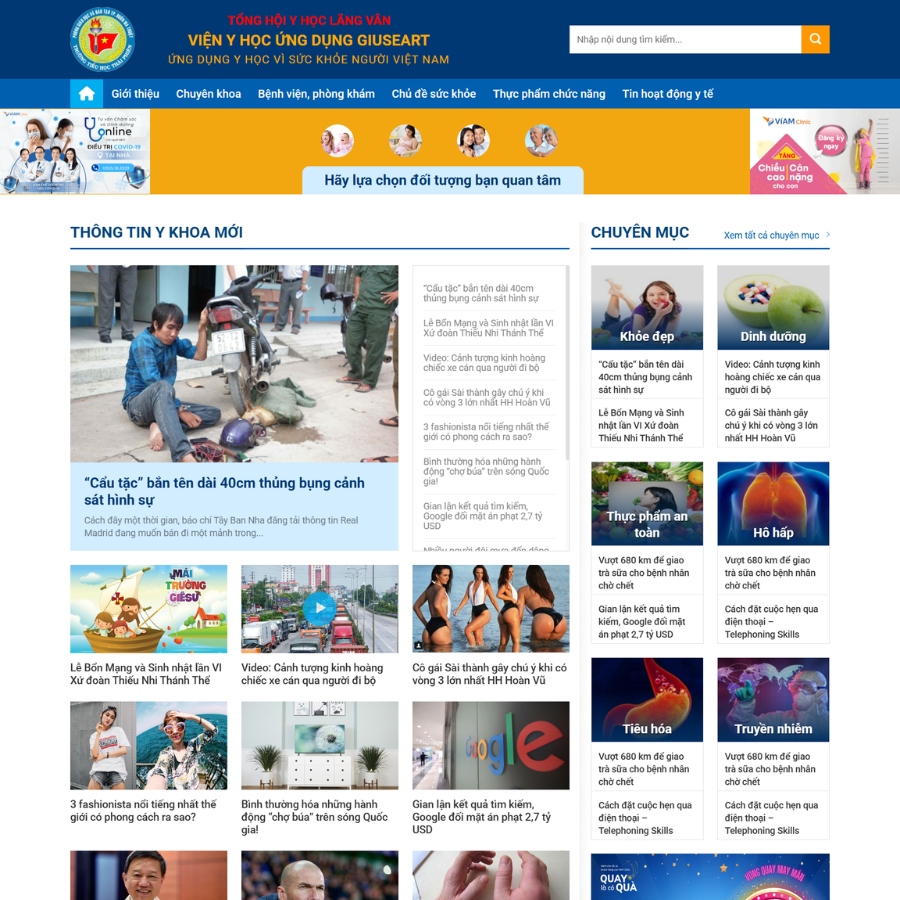 Theme WordPress Tin Tức 16