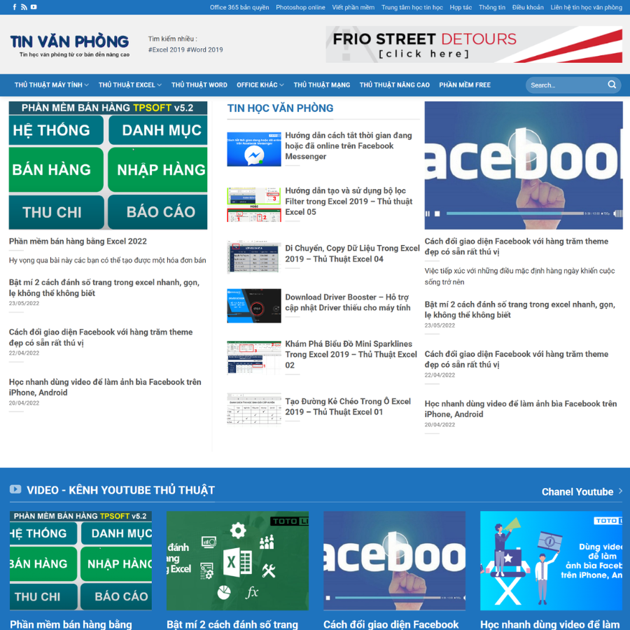 Theme WordPress Tin Tức Tin Học